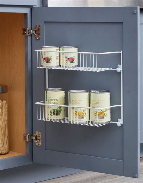 lowe's home improvement 35 stainless steel kitchen cabinet shelf organizer|lowes cabinet organizers.